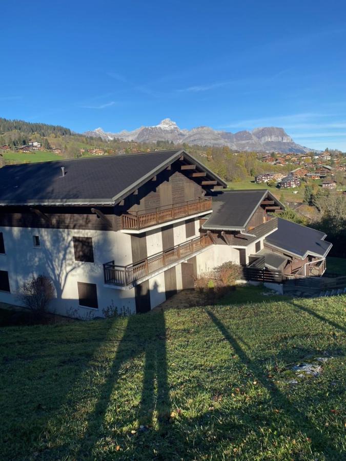 Megeve Le Sapin Bat A Apartment Bagian luar foto