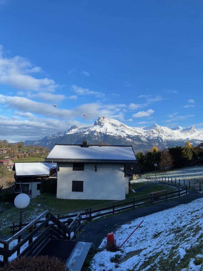 Megeve Le Sapin Bat A Apartment Bagian luar foto