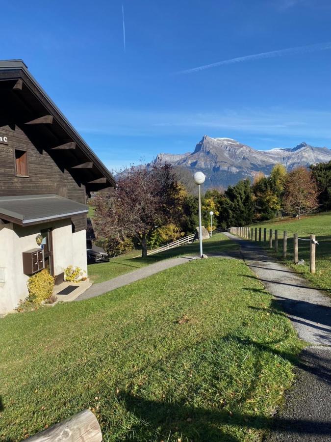 Megeve Le Sapin Bat A Apartment Bagian luar foto